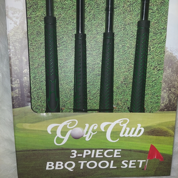 3-Piece BBQ Golf Club Tool Set - Picture 4 of 6